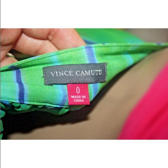 Vince Camuto Rainbow Maxi Skirt Size 0 - Picture 7 of 7